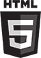 HTML5 black logo