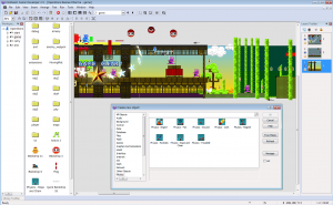 Clickteam_Fusion_2.5_FrameEditor_Screen_shot