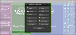 GameMakerStudio_Object_Properties_add_event_menu_icons